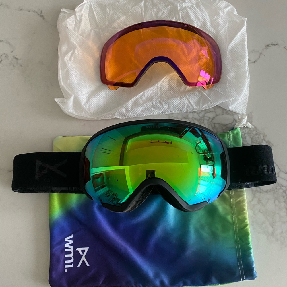 Burton ANON WM1 GOGGLES + BONUS LENS, black, women